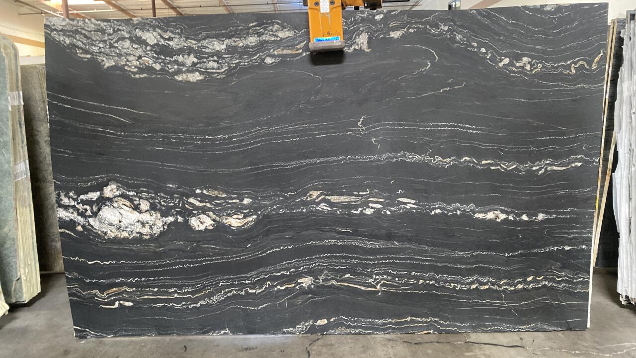 Tropical Storm Leather 2cm Granite by PACIFICA