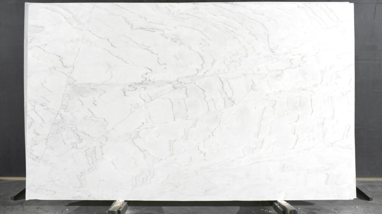 Calacatta Lux Leather 2cm Quartzite by PACIFICA