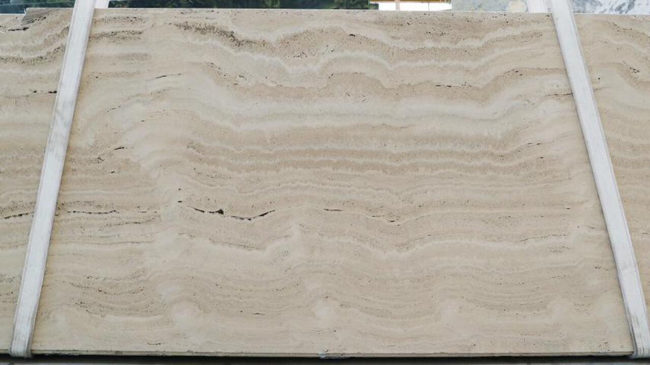 Roman Travertine Light Honed/Unfilled 2cm Travertine by PACIFICA