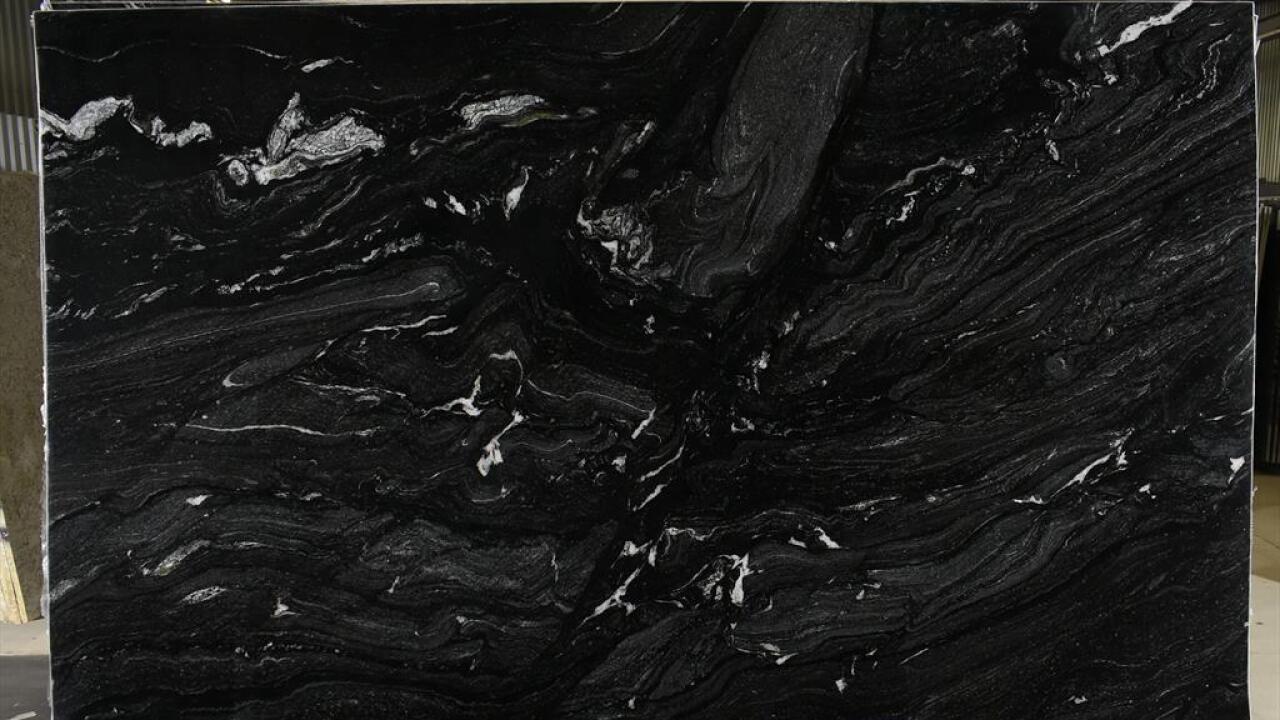 Namibian Black Honed 2cm Granite by PACIFICA