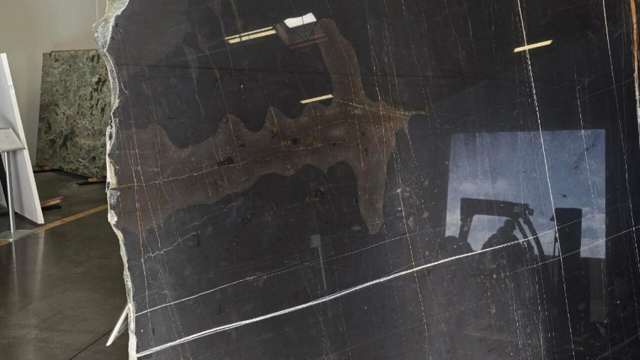 Sahara Noir Polished 2cm Marble by PACIFICA