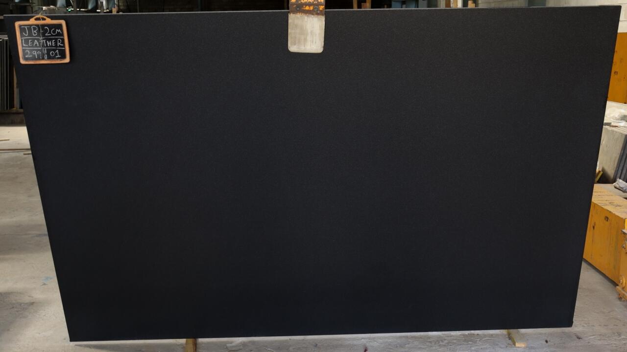 Absolute Black Honed/Leather 2cm Granite by PACIFICA
