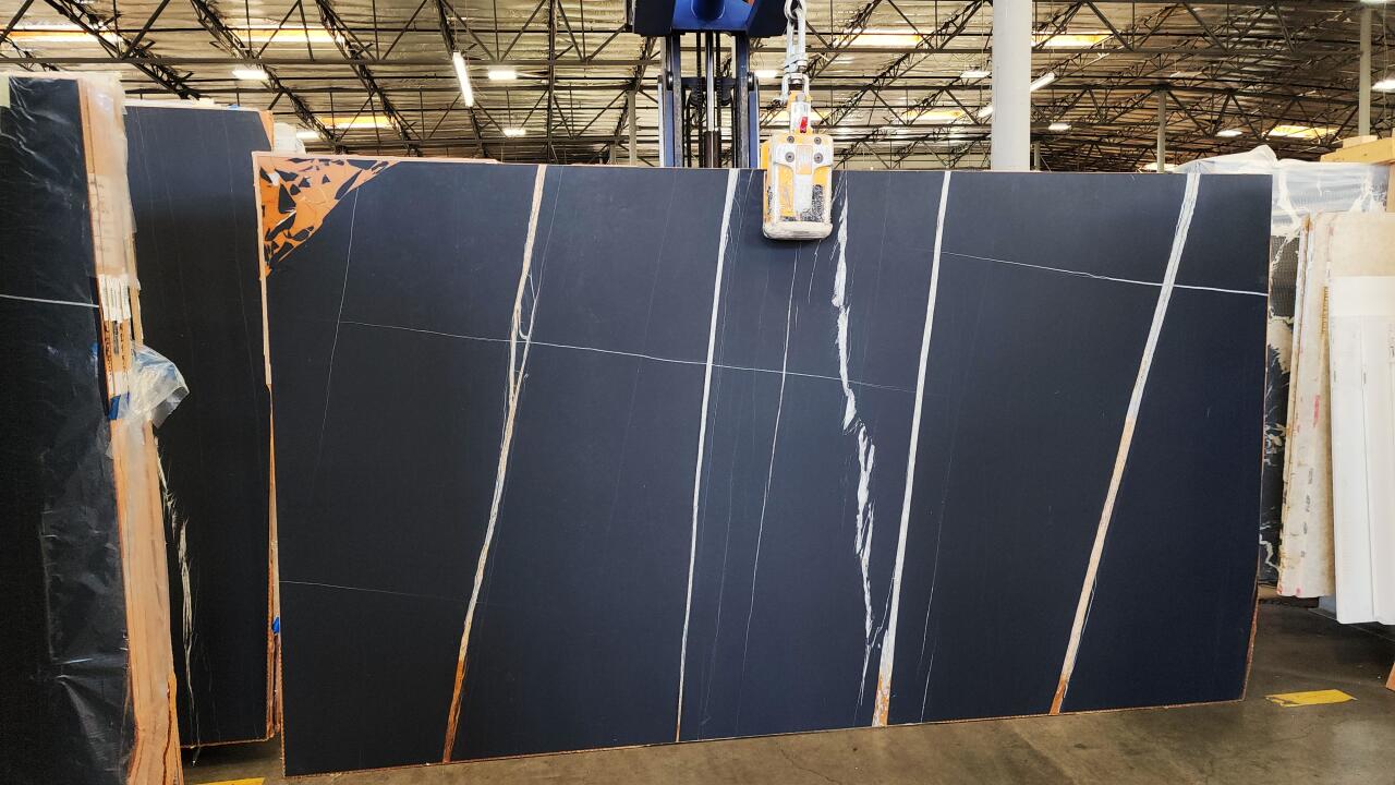 Sahara Noir Honed 2cm Marble by PACIFICA