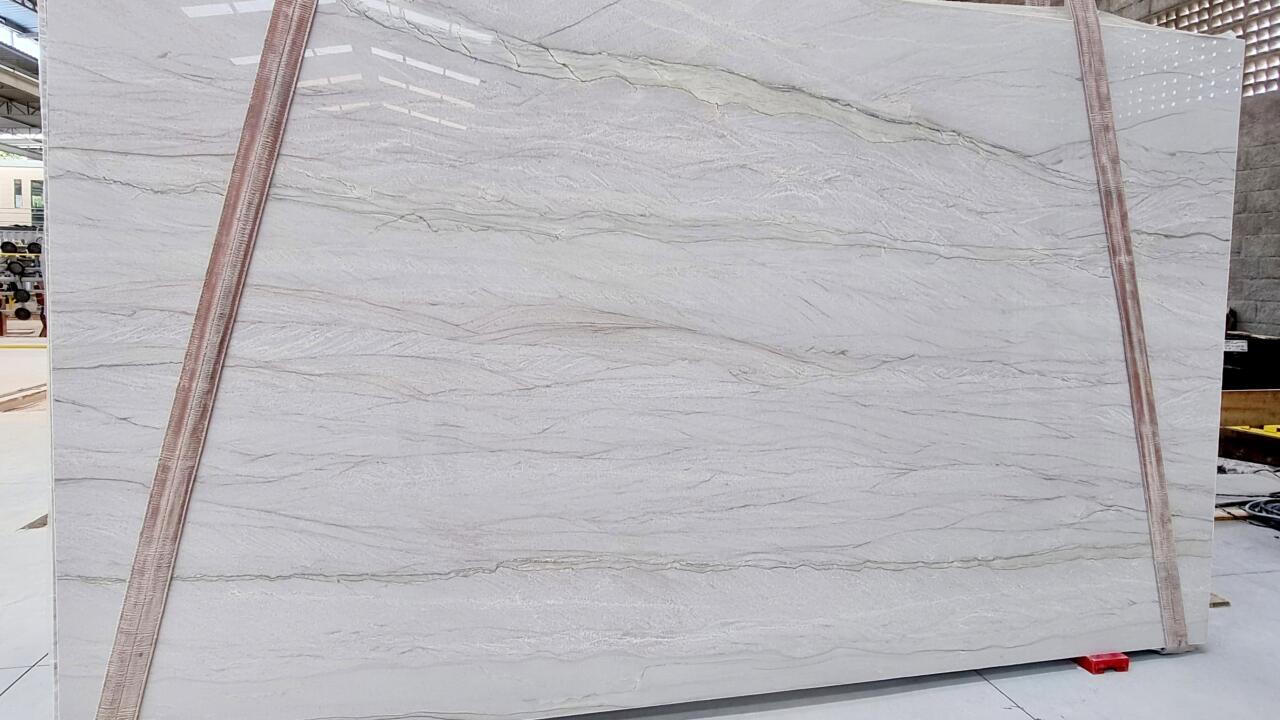 White Pearl 1st Choice 2cm Quartzite by PACIFICA