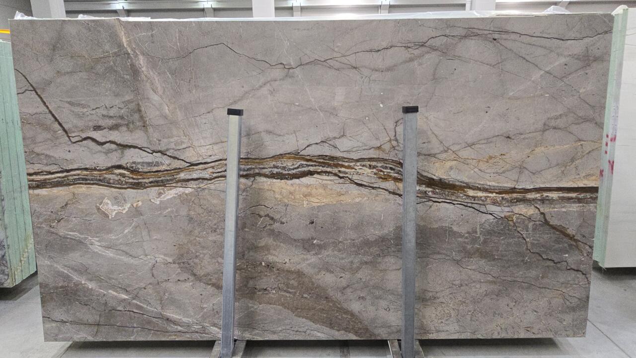 Silver Roots Polished Finish 2cm Marble by PACIFICA