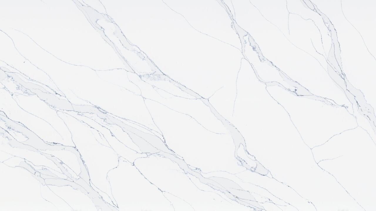 Unique Calacatta Blue 2cm Pental Quartz by PACIFICA