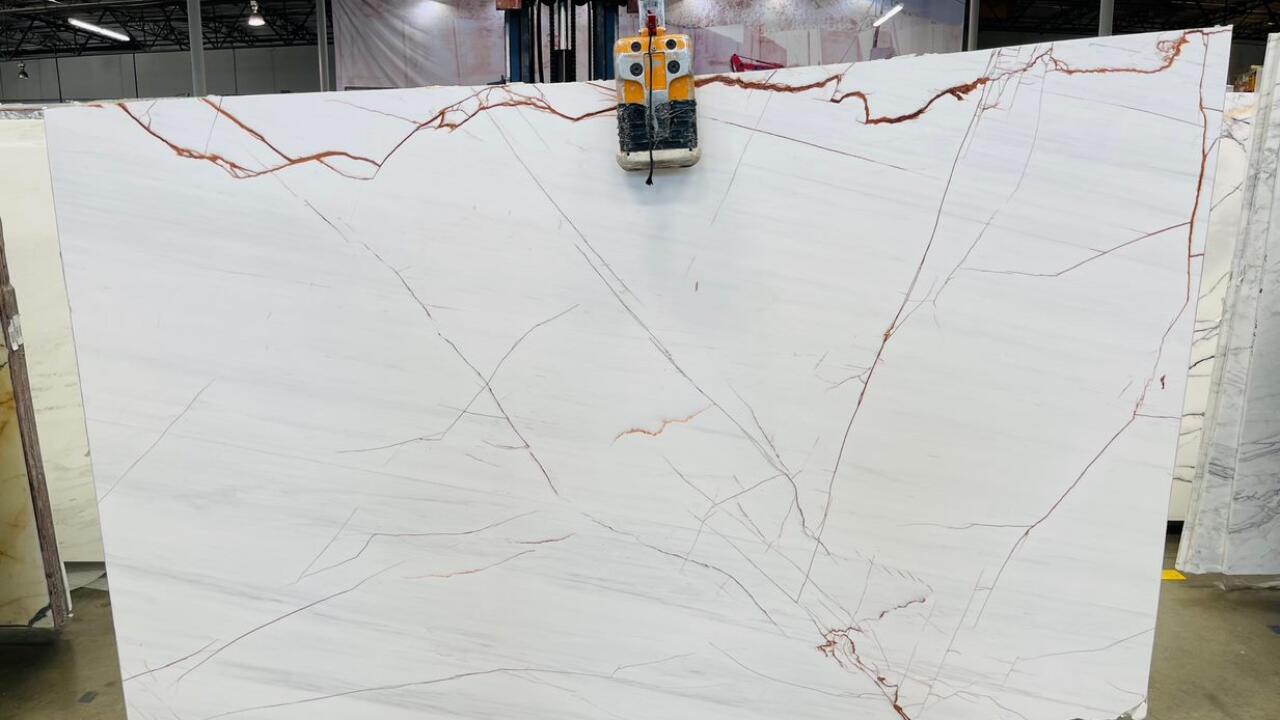 Bianco Dolomiti Venato 2cm Marble by PACIFICA