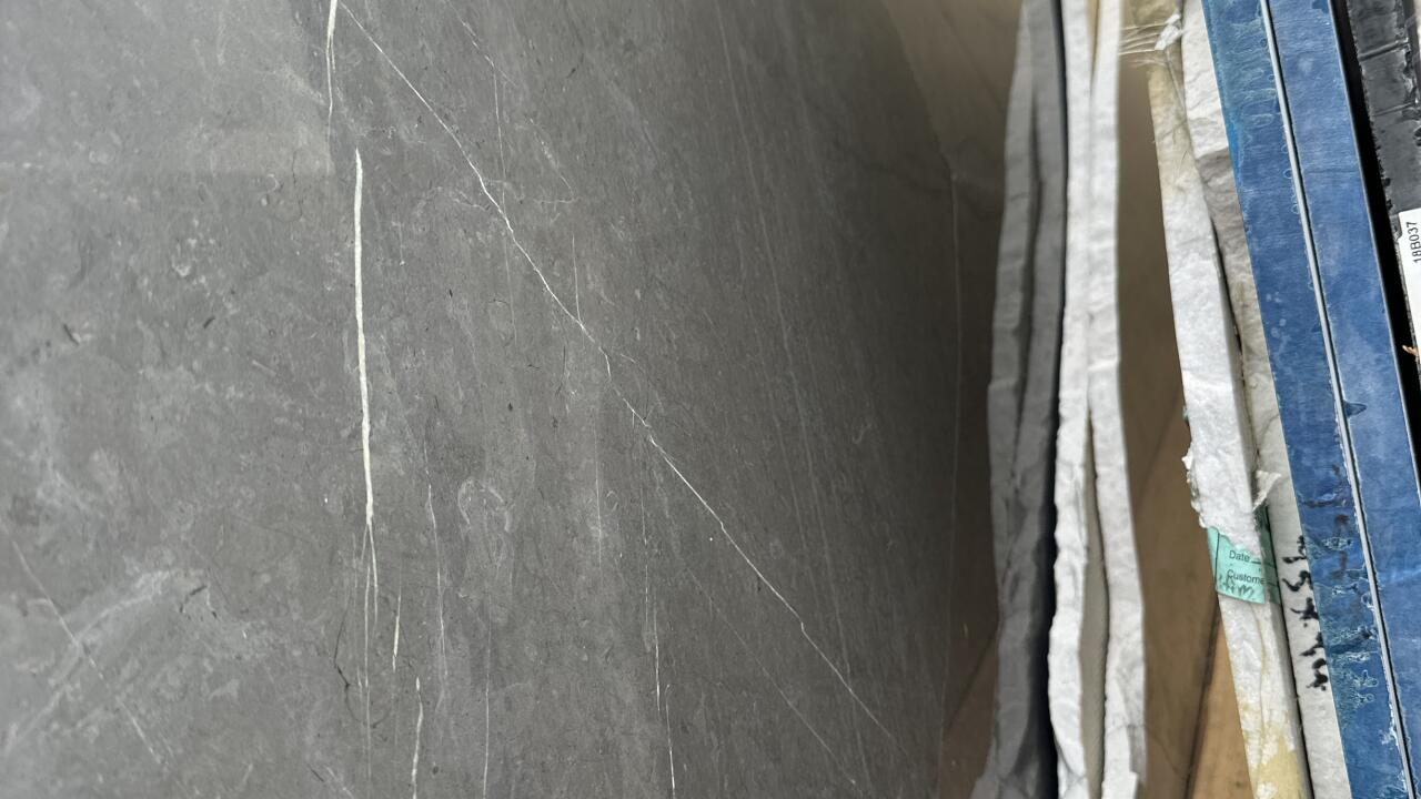 Pietra Grey Polished 2cm Marble by PACIFICA