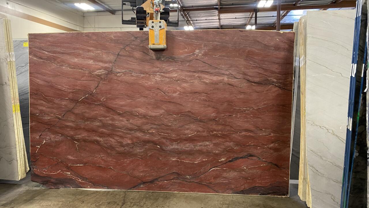Fusion Red 2cm Granite by PACIFICA