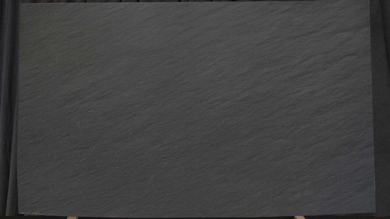 Black Vermont Leather Finish 2cm Granite by PACIFICA