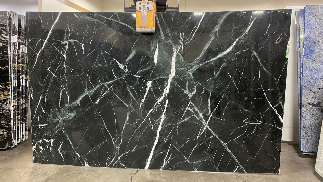 Verias Green Polished Polished 2cm Marble by PACIFICA