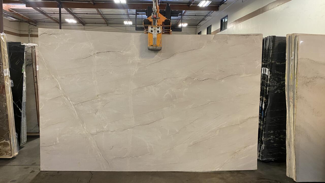 Luce Di Luna Leather Finish 2cm Quartzite by PACIFICA