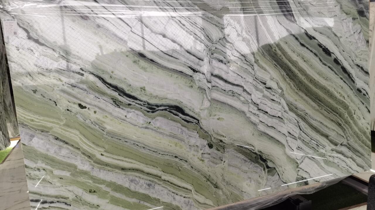 Amazon Green 2cm Marble by PACIFICA