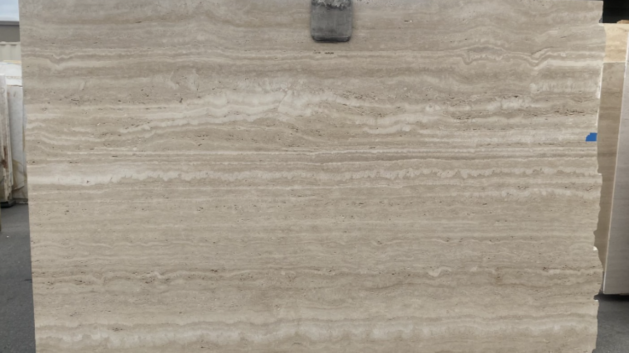 Roman Travertine Light Honed/Unfilled 2cm Travertine by PACIFICA