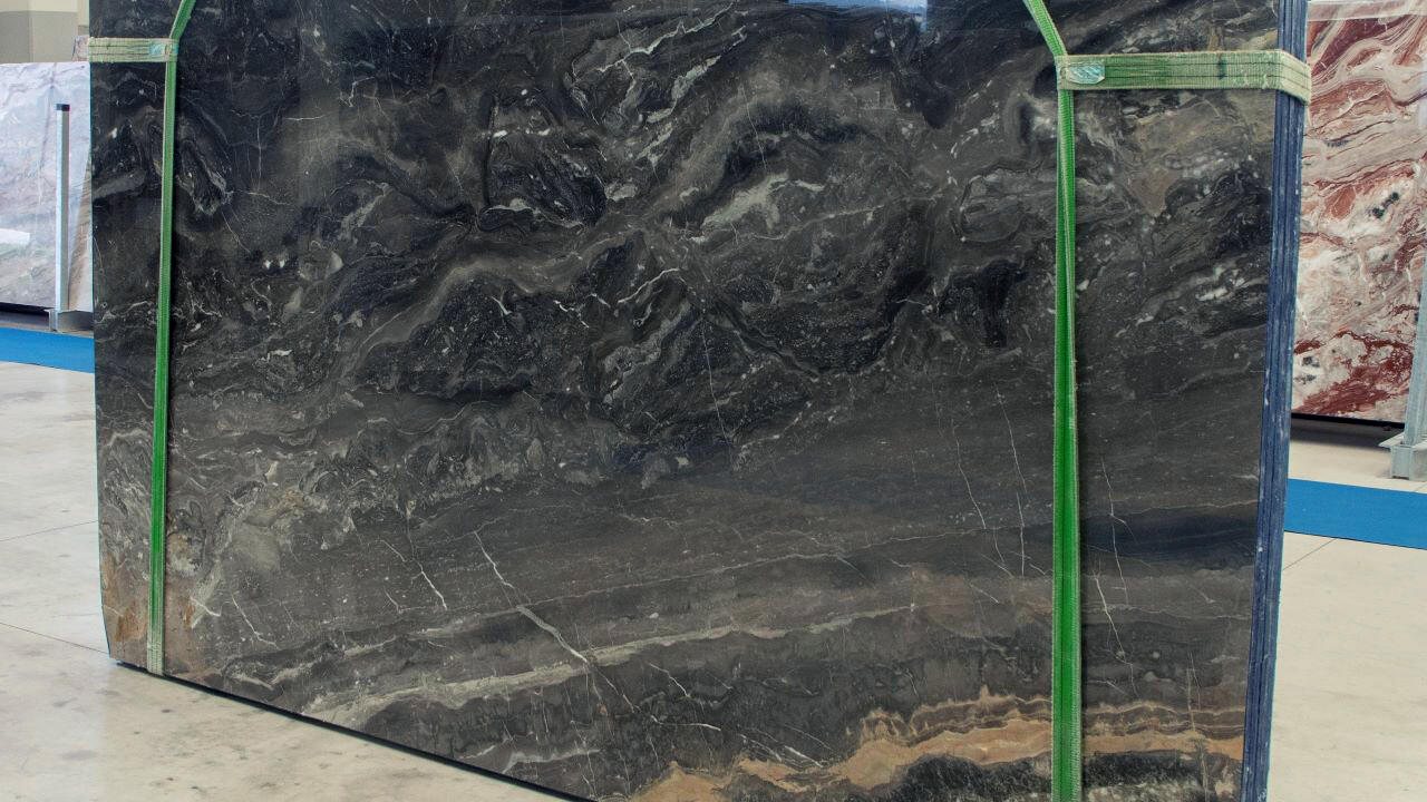 Arabescato Orobico Grigio Leather 2cm Marble by PACIFICA