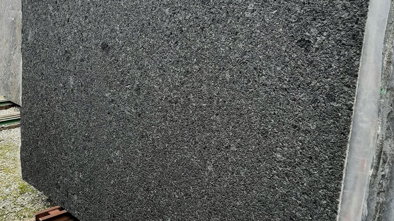 Angola Black Scultura Finish 2cm Granite by PACIFICA