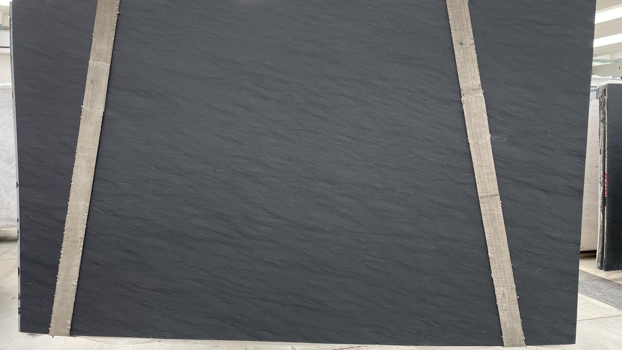 Black Vermont Deep-Tek Finish 2cm Granite by PACIFICA