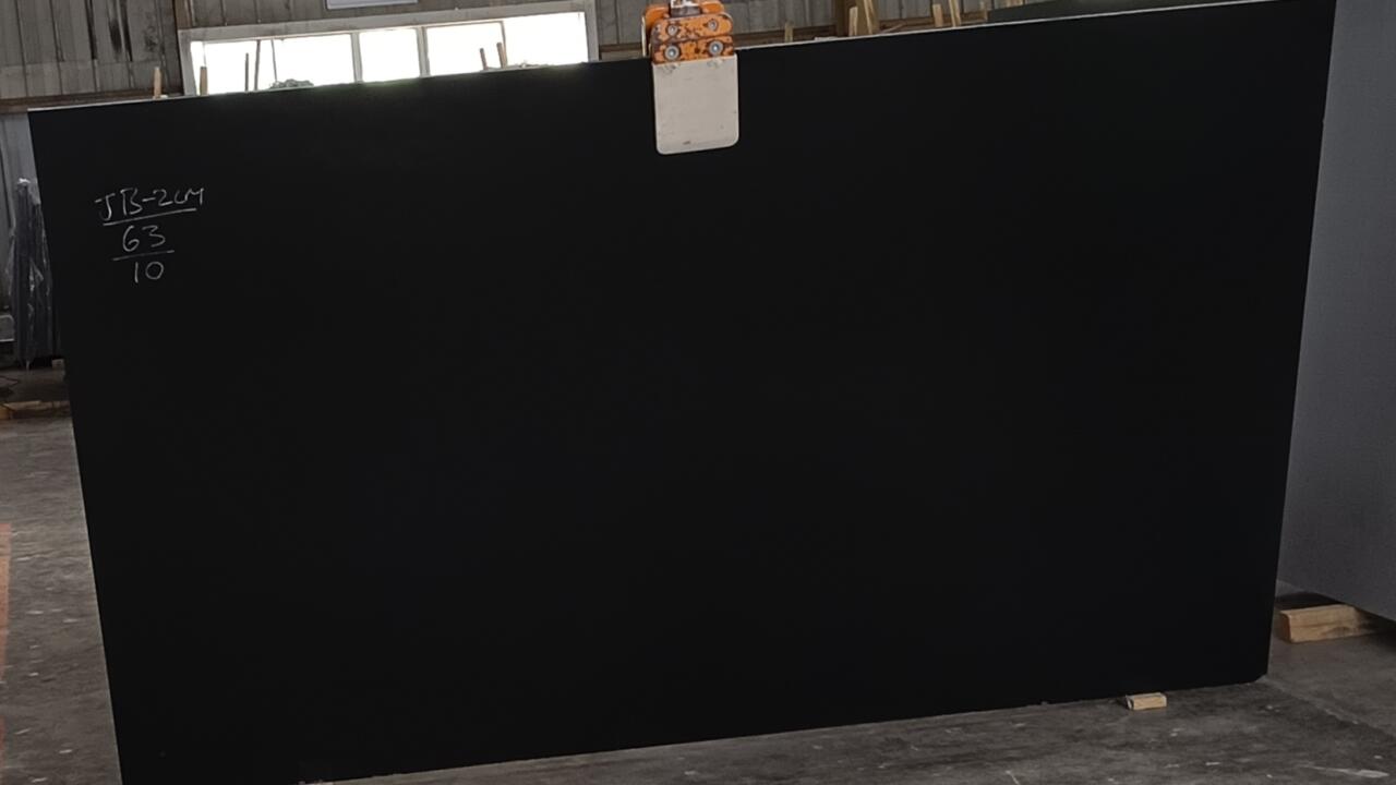 Absolute Black Polished/Leather 2cm Granite by PACIFICA