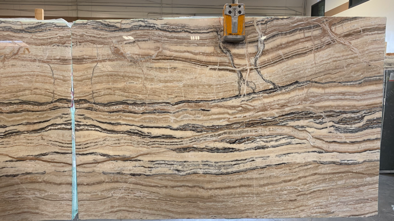 Jurassic Onyx Light 2cm Onyx by PACIFICA