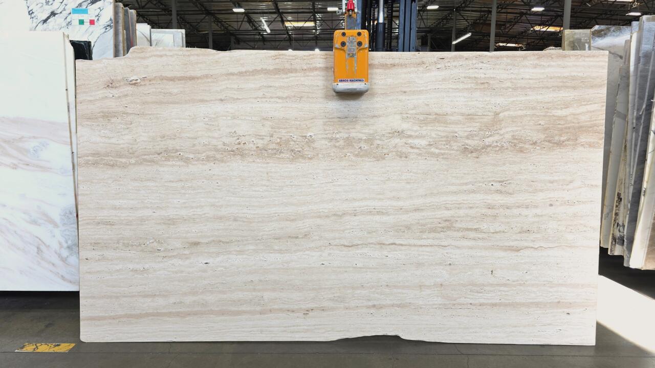 Roman Travertine Light Honed/Unfilled 2cm Travertine by PACIFICA
