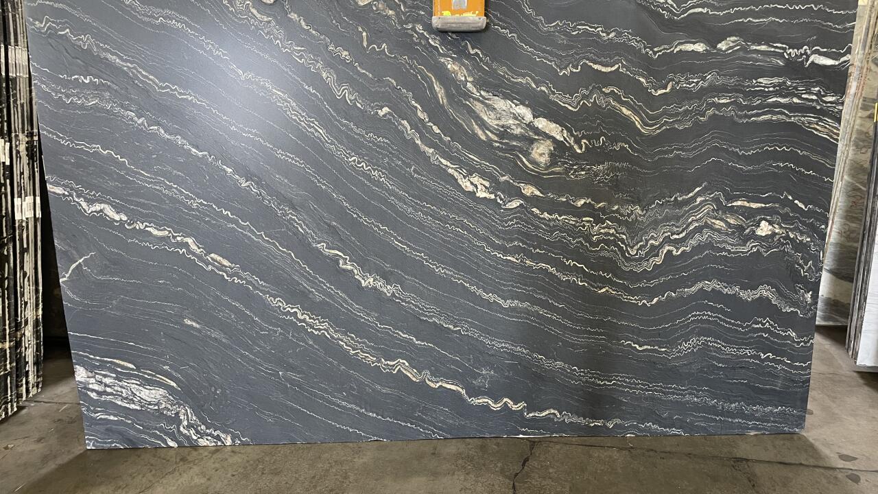 Tropical Storm Leather 2cm Granite by PACIFICA