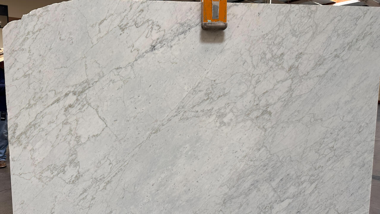 Bianco Carrara Polished/Honed Finish 2cm Marble by PACIFICA