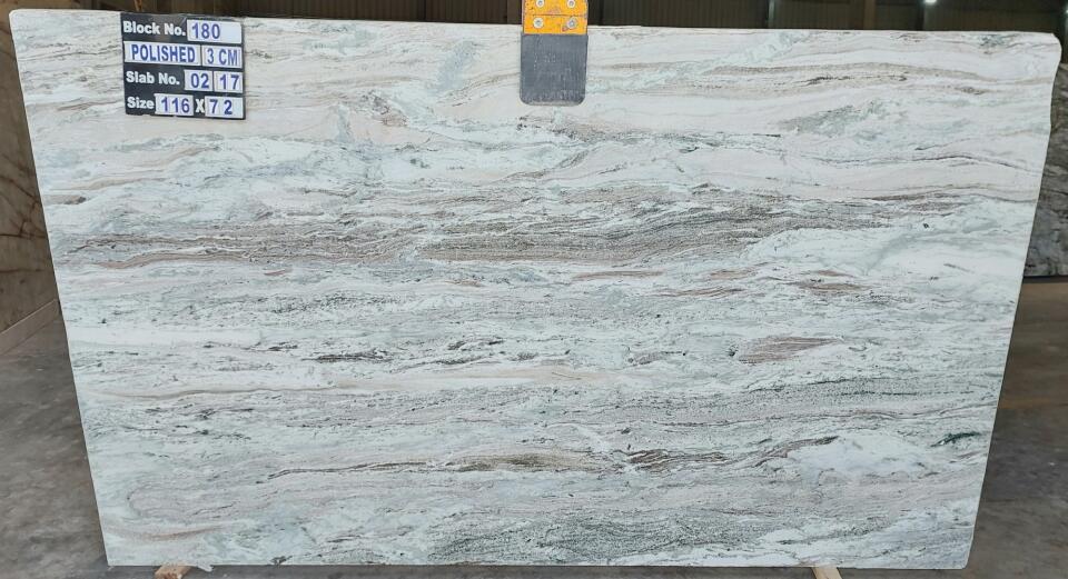 Sequoia/Brown Fantasy Leather Finish 3Cm Slab